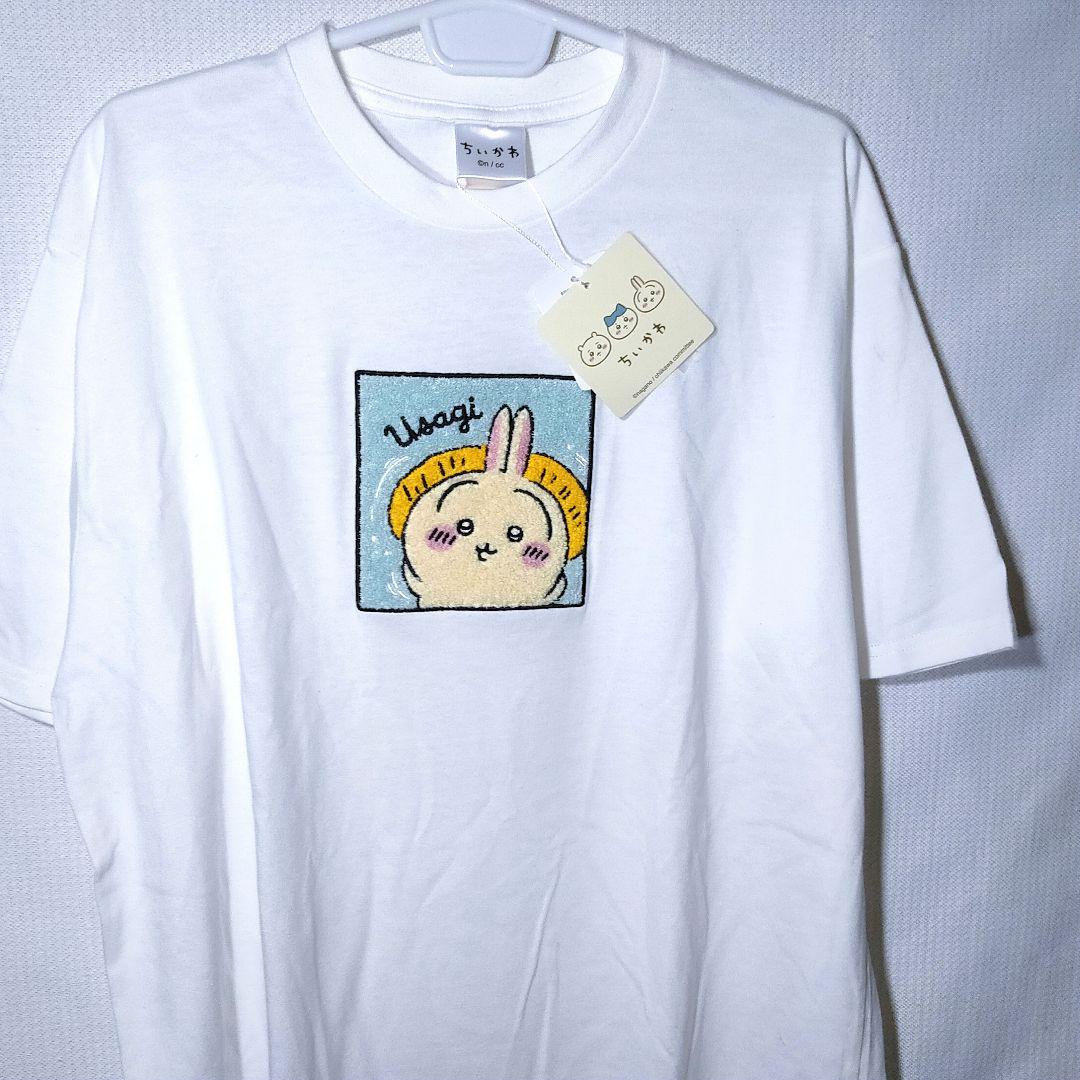 

[USED] T-shirt, XL, Rabbit, Chiikawa, Anime, Manga, Sagara, Cut and Sewn, Short Sleeve