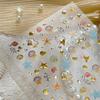 Summer 3D Beach Ocean Nail Art Stickers Shell Starfish Sticker Clams Conch Coral Sea Nail Decoration Manicure Salon Decals Diy