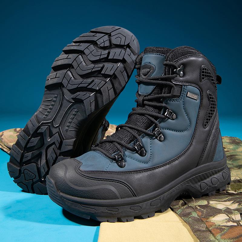 Large size hiking shoes breathable light hiking shoes outdoor off-road running shoes travel shoes combat boots tactical boots