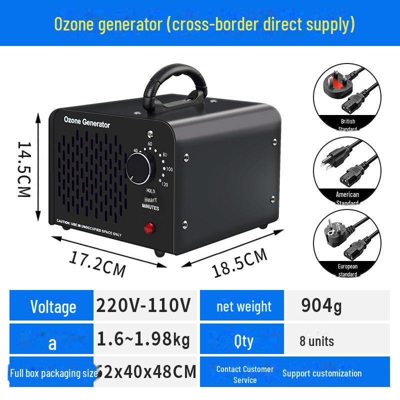 

Домашний генератор озона для удаления запахов, очистки воздуха и снижения уровня формальдегида