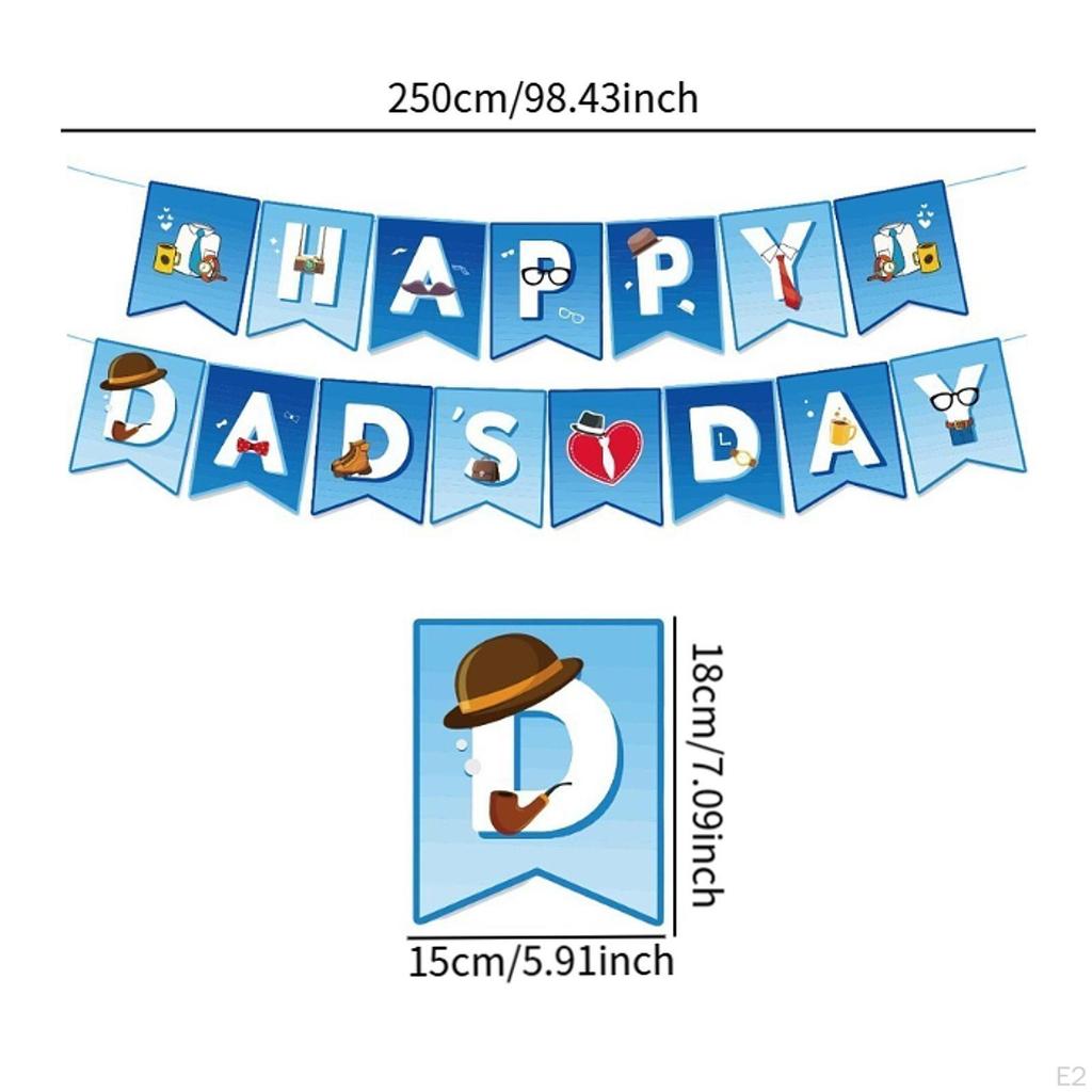 Fathers Day Decorations Dad Birthday Party Supplies for Tables Celebrations