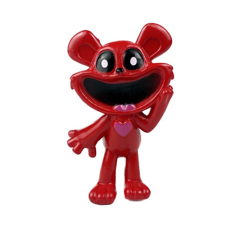 Horror Smile Small Animal Figure Doll Sleepy Cat Monster Game Merchandise Toy Model Ornament