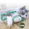 Catnip Toy Interactive Plush Cat Toy Gluttonous Snake Bite-Resistant Molar Interactive Toy Gift For  Pet Accessories