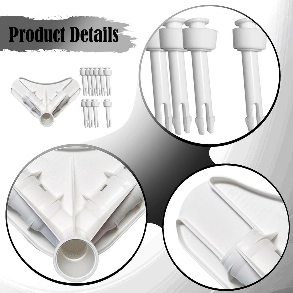 for Pool – Easy Assembly Adapter Corner Connection Metal Frame Pools And