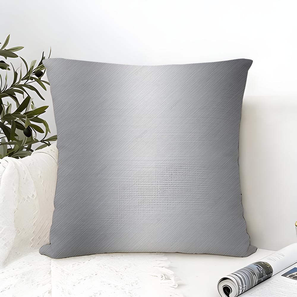 

Minimal Metal Brushed Texture Pillow Case linen pillow case sofa home decor cushion cover cushion cove 30X30cm
