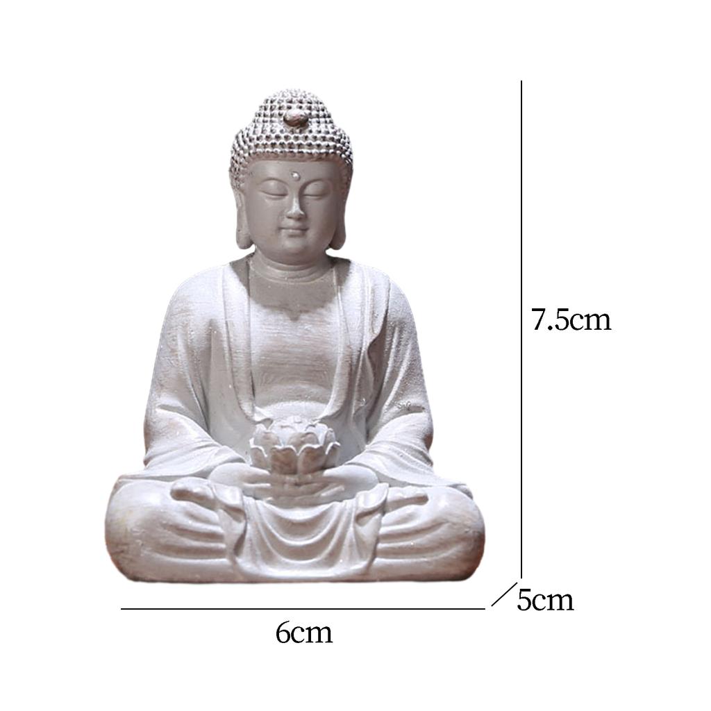 Διακοσμητική Φιγούρα Άγαλμα Βούδα Φορητή Επιτραπέζια Συλλεκτική Χειροτεχνική Γλυπτική Στολίδι Διακόσμηση Σπιτιού