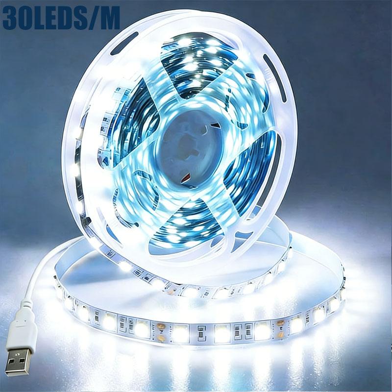 USB LED Strip Light Flexible Lamp 1M 2M 3M 4M 5M SMD3528 Diode Desk Screen TV Background Lighting Cabinet Lights Night