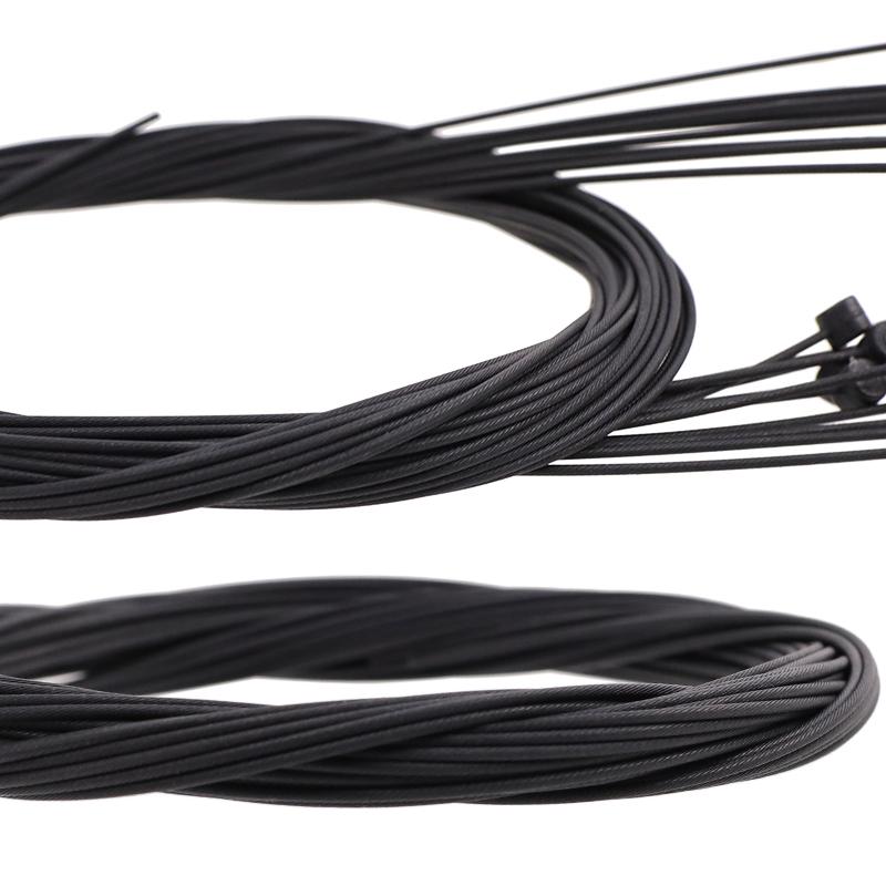 HEPPE Schalthebel Bremskabel Set MTB Rennrad Vorne Hinten Umwerfer Schaltkabel Bremskabel Beschichtetes Edelstahlkabel