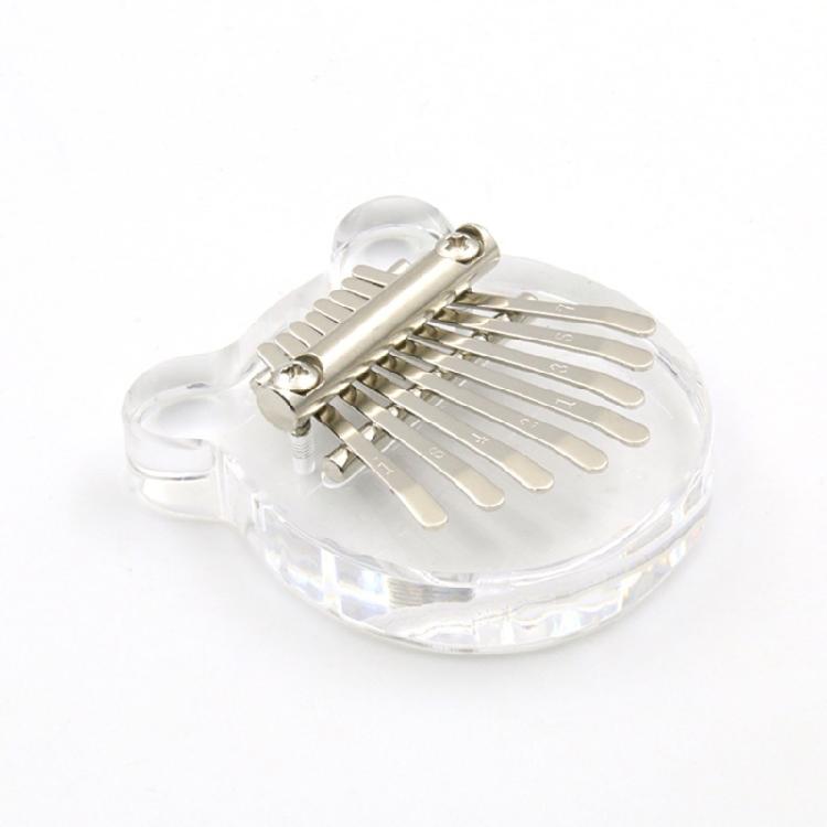 Acrylic Finger Piano Musical Instrument for Beginners Kids and Adults, 8 Keys Mini Thumb Piano Finger Piano Music Gifts