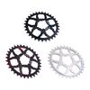Bike Chainring 32T Round Chainwheel Hollow Aluminium Alloy Single Chain Ring Positive and Negative T