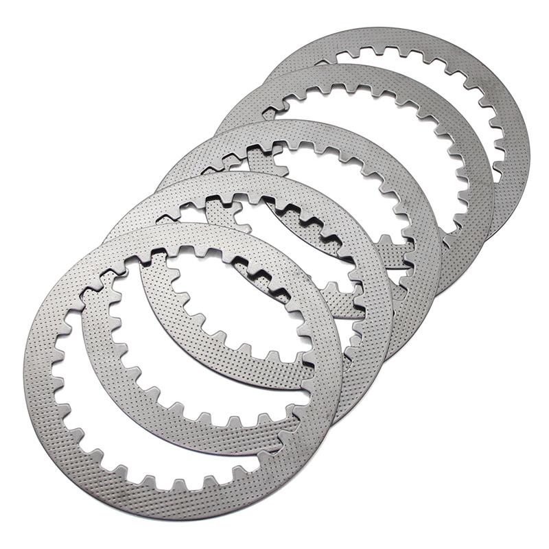 Motorcycle Clutch Friction Steel Plates Kit For Yamaha SR250 TT250 XT250 Vintage Dirt Bike Enduro Engine Clutch Disc 5Y1‑1632100