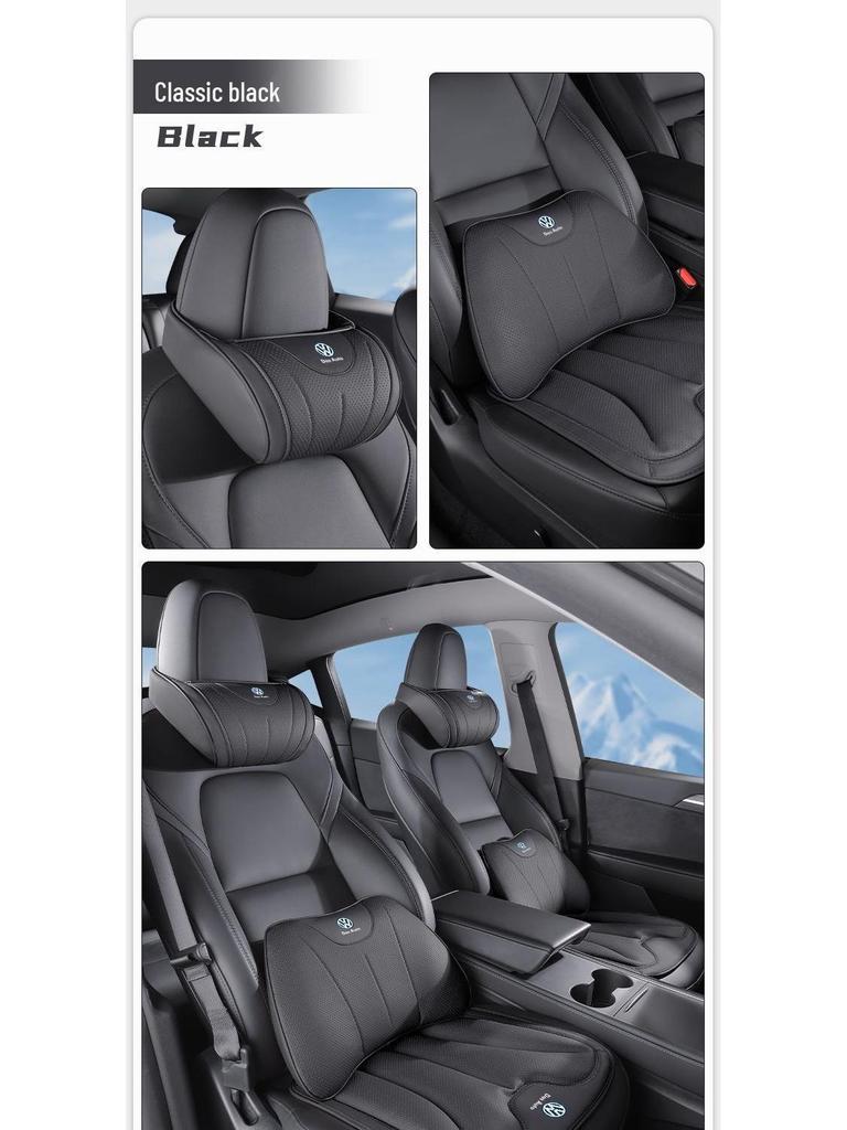 Volkswagen Bederní opěrka & Opěrka hlavy: Kompatibilní s Passat, Magotan, Sagitar, Bora, Lavida, Tharu, ID3/4/6.