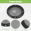 ACROPIX Universelle 2" Auto-Lautsprechergitter Abdeckung Netz Rund 2" Audio-Lautsprecher Subwoofer Schutz