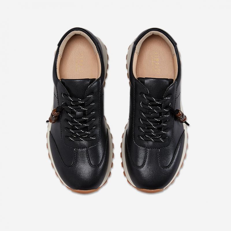 Simplet By ESquire Simple Women S Kayla Platform SneakerS Black