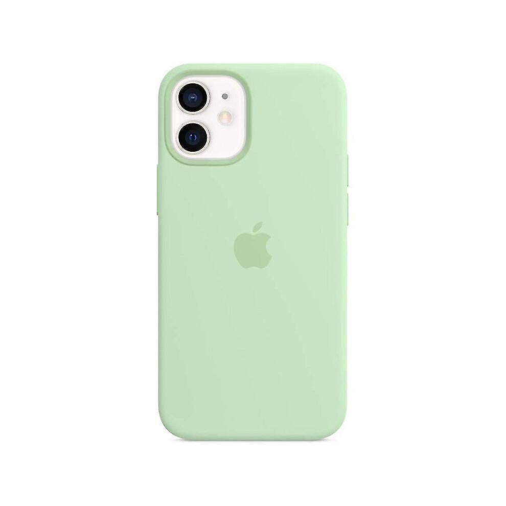 (Menta verde) Custodia in Silicone con Magsafe per Iphone 12 Mini