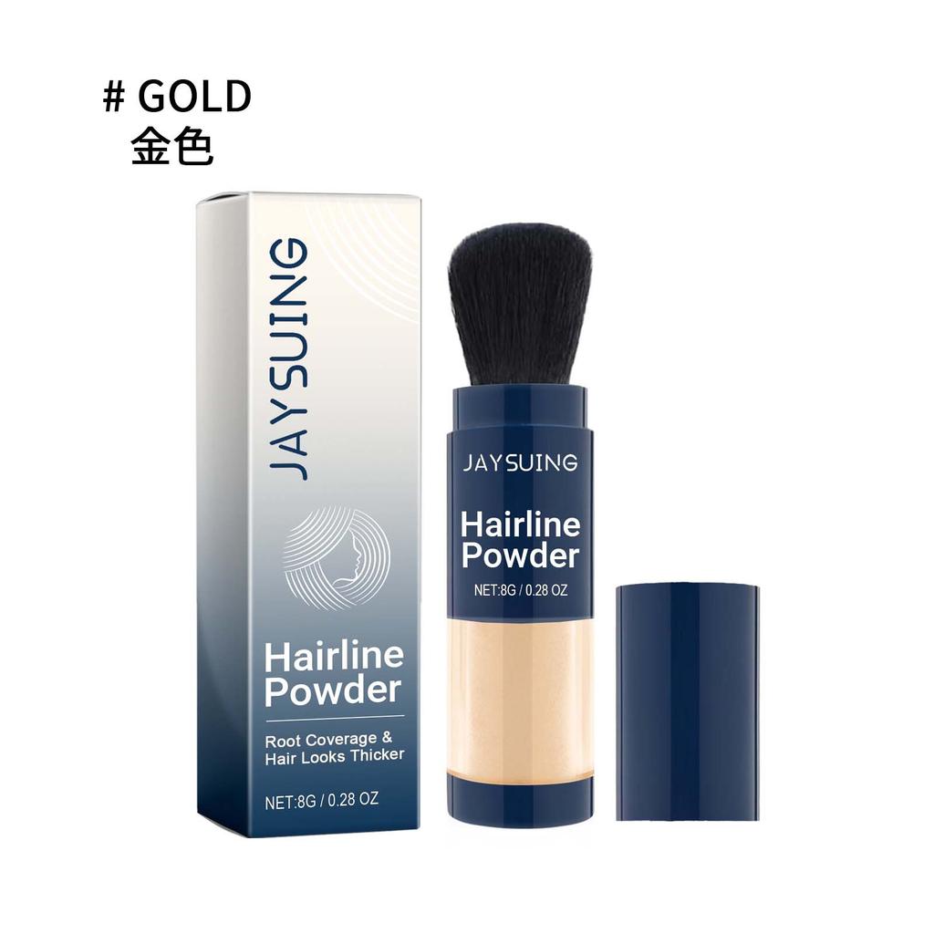 Poudre de fibre capillaire dense, cheveux épais, duveteux, couleur complémentaire, comblement de la ligne des cheveux, rafraîchissant, contrôle du sébum