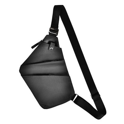 Leder Brusttasche Herrenmode Schulter Slant Straddle Gun Bag Wasserdichte Brusttasche aus echtem Leder