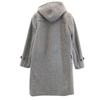 AURALEE Made in Japan Wollmischung Dufflecoat 1 grau Kapuzenpullover Herren Gebraucht