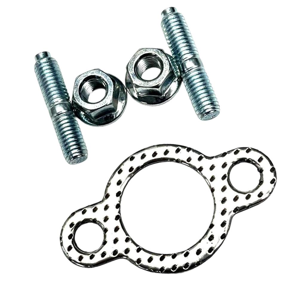 1set Exhaust Stud Kit 24-072-24-S Exhaust Studs, Nuts & 24-041-49-S Gasket Set For CV CH Series Engine Exhaust System Repair