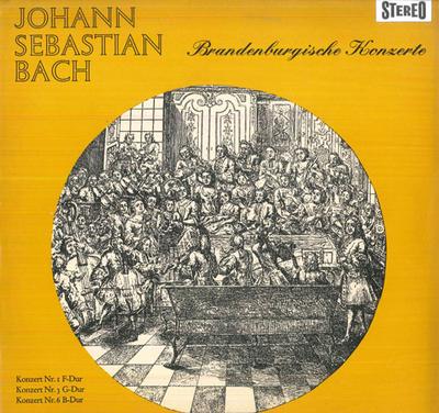 LP Record KURT REDEL, KAMMERORCHESTER PRO ART - J S Bach Brandenburgische Konzerte  SFGLP77681 FONO-RING Germany Classical Used