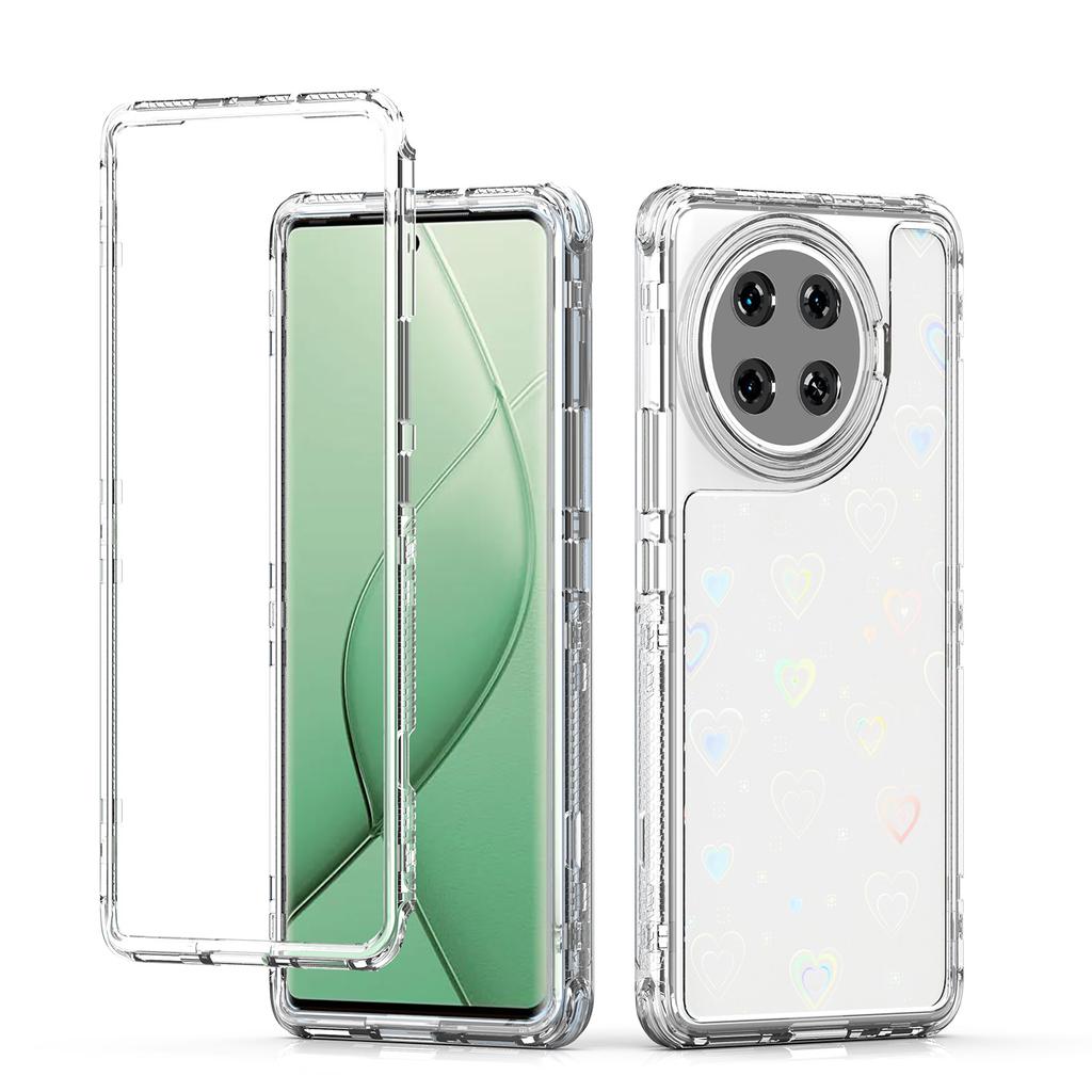For TECNO Spark 20 Pro+ Case Precise Cutouts Acrylic TPU Clear Phone Cover with Laser-printed Film