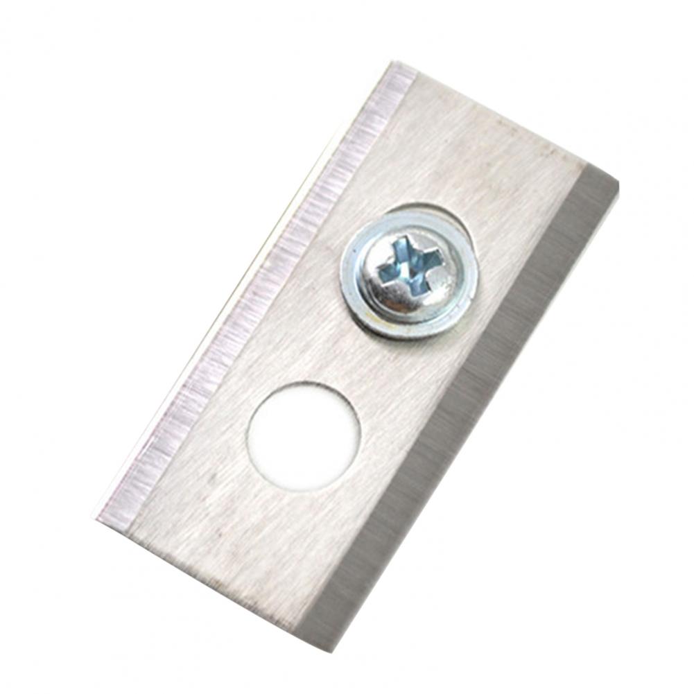 45 Pcs Lawn Mower Blades Stainless Steel Double Hole Blades Lawnmower Blades with Screws for WORX Landroid Models