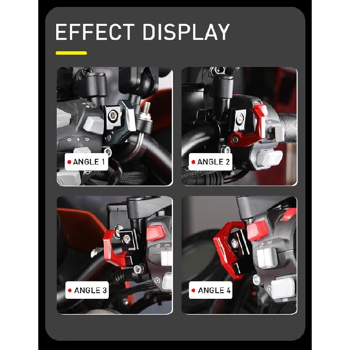 FOR longjia XDV250si XDV300i XDV 300i Moto Brake Master Cylinder Bracket Bag Luggage Helmet Hanger Clamp Hook Holder Carry