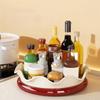 Space Saving Kitchen Spice Rack Large Capacity Condiment Storage Rack  Kitchen
