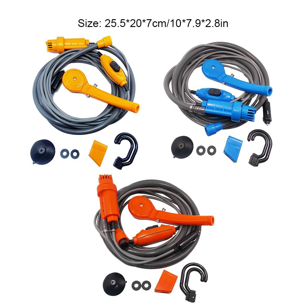 ABS High Pressure Sprayer For Easy Car Washing Anywhere Portable Shower Car Washer Water Pump