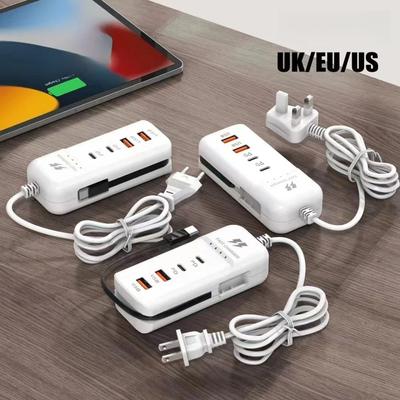USB-Ladegerät PD Typ C Schnellladegeräte für die Wand Multiport USB-Hub-Adapter Handy EU/US-Stecker USB Typ C Schnellladegerät