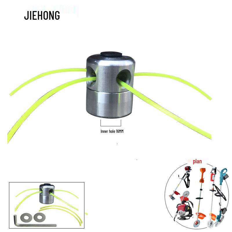 Rechargeable Lithium Battery Lawn Mower with Wheels - Compact Weeding Tool