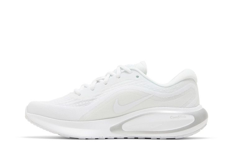 Nike Journey Run White Pure Platinum Metallic Silver (Women's)