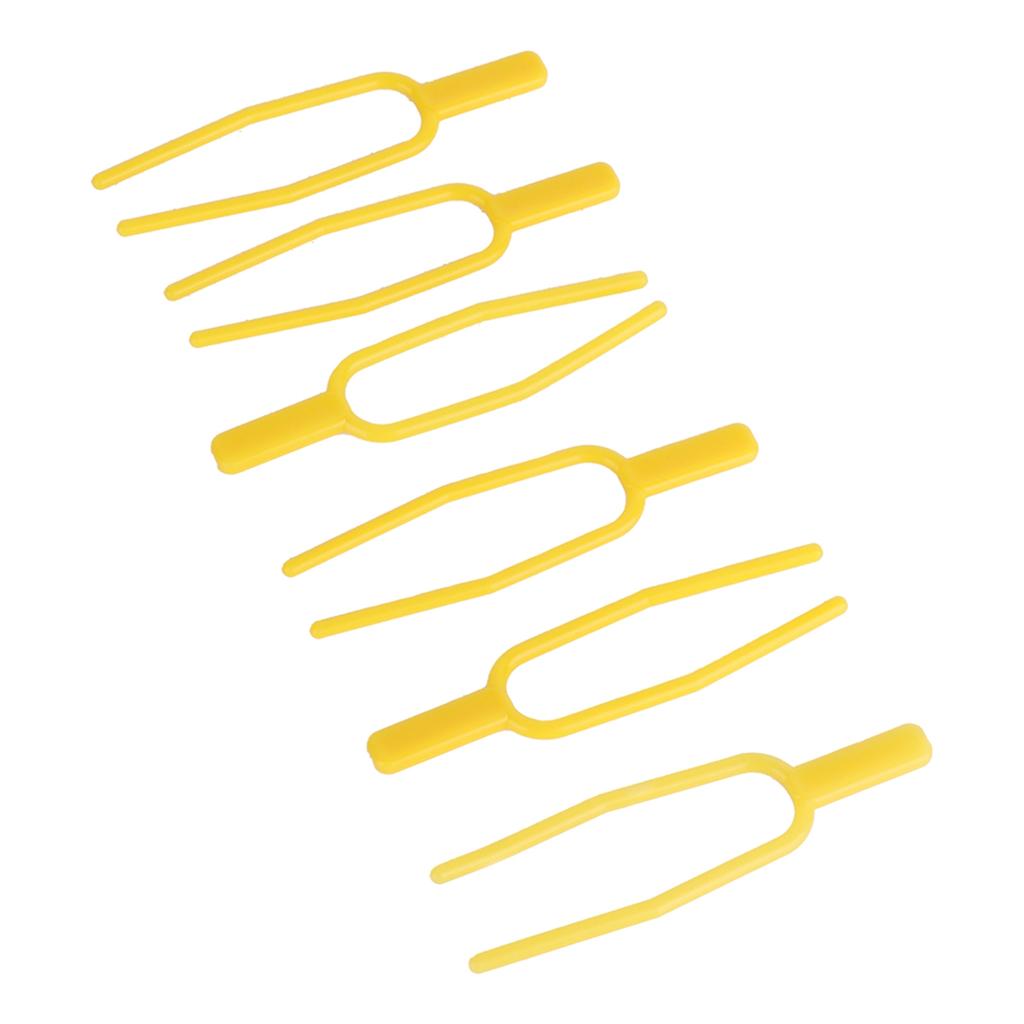 100 Stück Pflanzenbefestigungsclip Ausläuferfixierer Wasserdicht Rankenpflanzen Erdbeerpflanzgabel