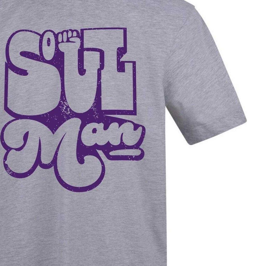 AWD Unisex Adult Soul Man Printed Cotton T-Shirt