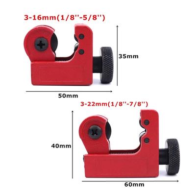 3-16mm / 3-22mm Metal Tube Cutter, Mini Ball Bearing Copper Pipe Aluminum Cutting Tool