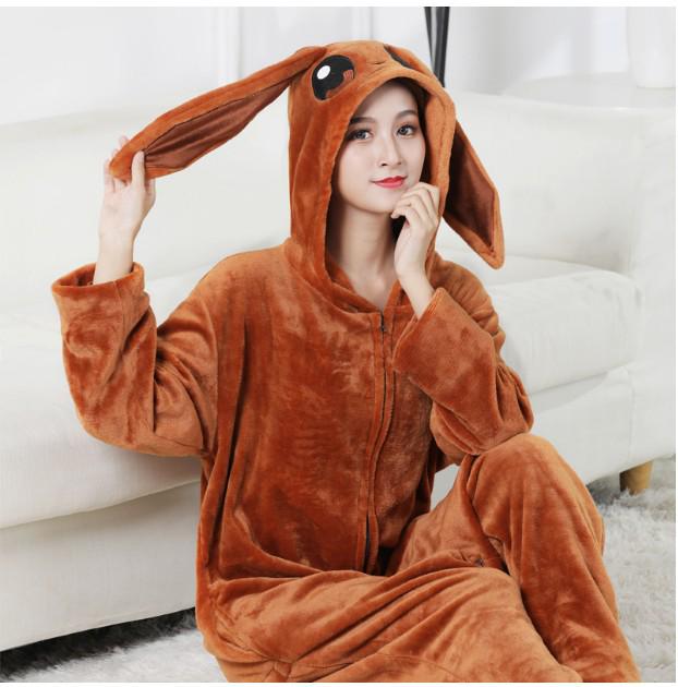 Autumn & Winter Anime Nezha Ao Bing & Genshin Zhongli Dragon Flannel Jumpsuit for Men & Women