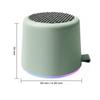 Protable Bluetooth Speaker IPX5 Waterproof RGB Magnetic Speaker Mini Sound Box 700Mah Playback Player Phone Holder