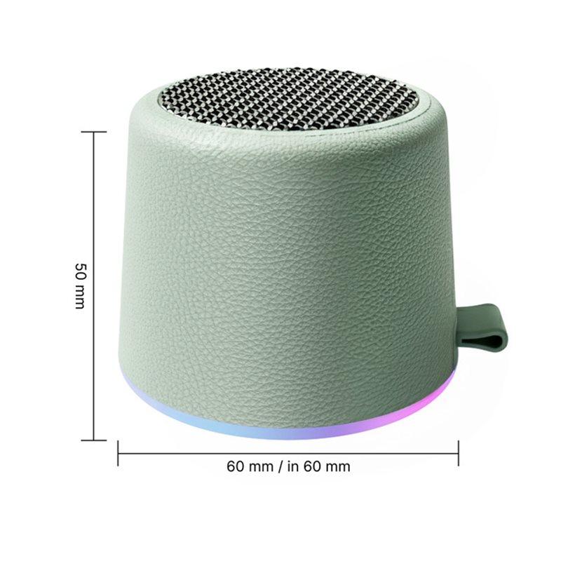 Protable Bluetooth Speaker IPX5 Waterproof RGB Magnetic Speaker Mini Sound Box 700Mah Playback Player Phone Holder