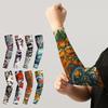 6 BUC/Set Mâneci de Braț Tatuaj Ciclism Protecție UV Fără Cusături Condus Pescuit Respirabile Elastic Răcire Plajă Mâneci Tatuaj Fals