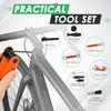Bicycle Repair Bag Portable Tool Saddle Bag Pump Tire Patch Camping Travel Bike Maintenance Wrench Tool Essentials Safety Kit