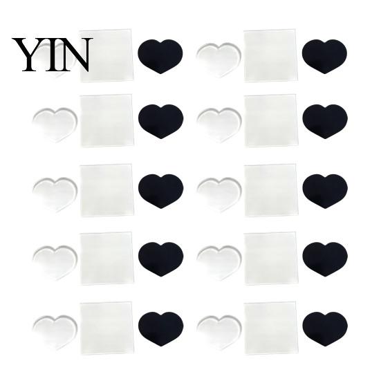 Magnet Making Kit 10Pcs DIY Fridge Kit, Clear Acrylic Magnetic Photo Frame Magnets Set, Custom Picture for Crafts, Kitchen, Classroom Frames