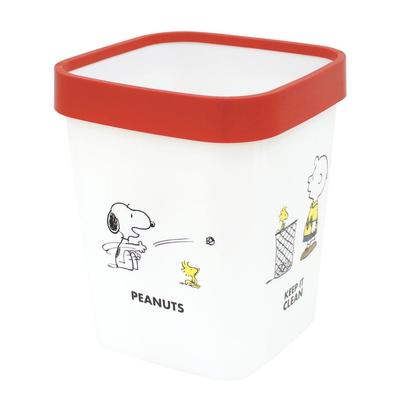 Snoopy Stocks Dustbin with Stopper KEEPIT