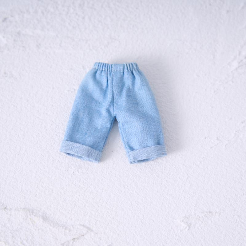 

Кукла Ob11 Зауженные Прямые Джинсы Свободные Тонкие Дикие Широкие Брюки для Кукол Ymy, Nendoroids P9, 1/12 Bjd, Gsc, Куклы Molly Only Clothes