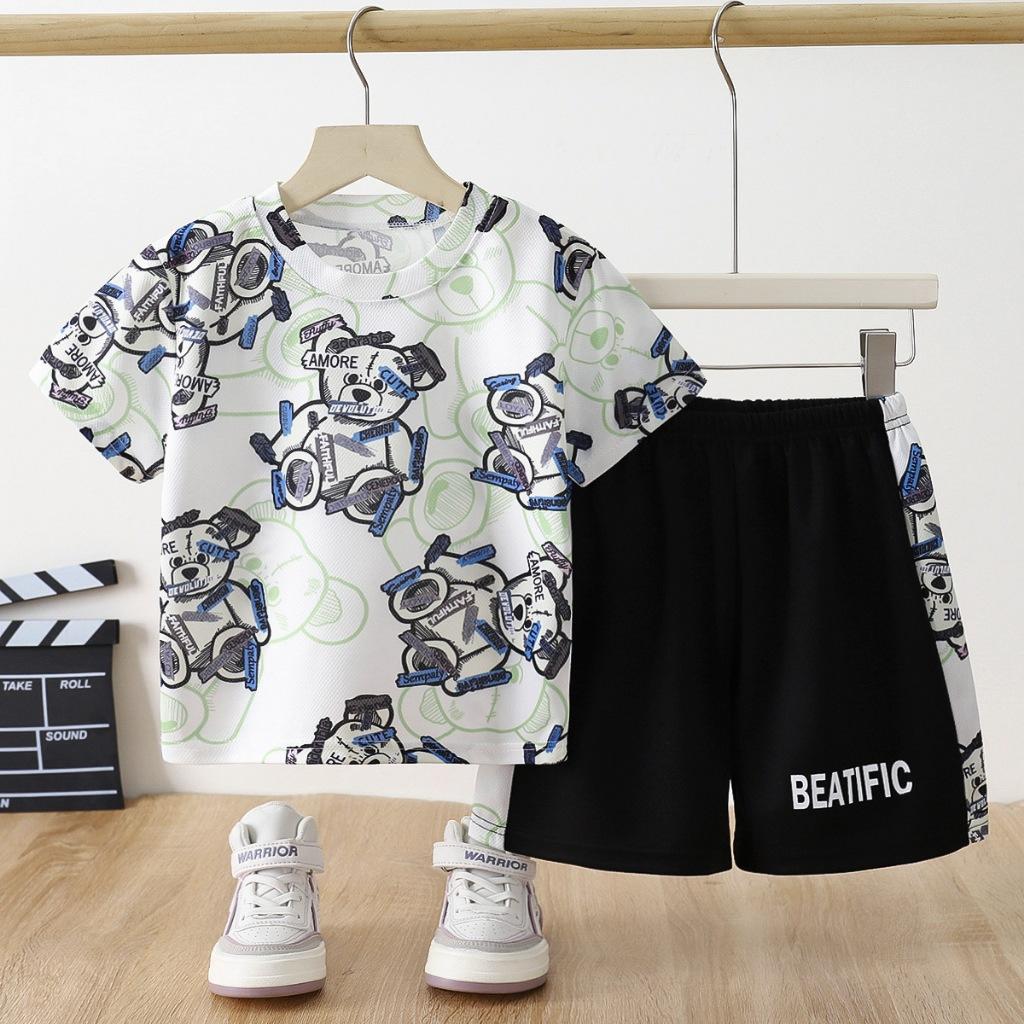 Boys' Quick Drying Sports Suit T-shirt