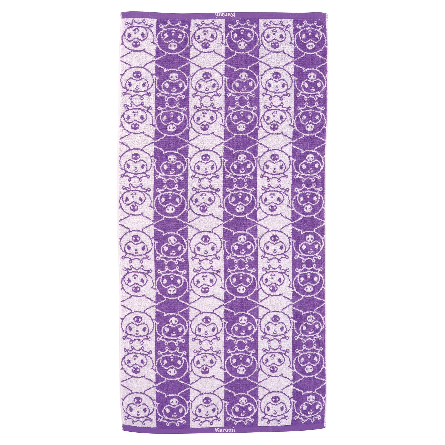 

Marushin Sanrio Kuromi Bath Towel with Kuromi Antibacterial and Hand Birthday 3725014200 Face, 100% Cotton, Deodorizing, Towel, Handkerchief, Gift,