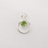 Peridot Gemstone 925 Sterling Silver Handmade Jewelry Designer Round Pendant 1.2" For Her PP-8-10