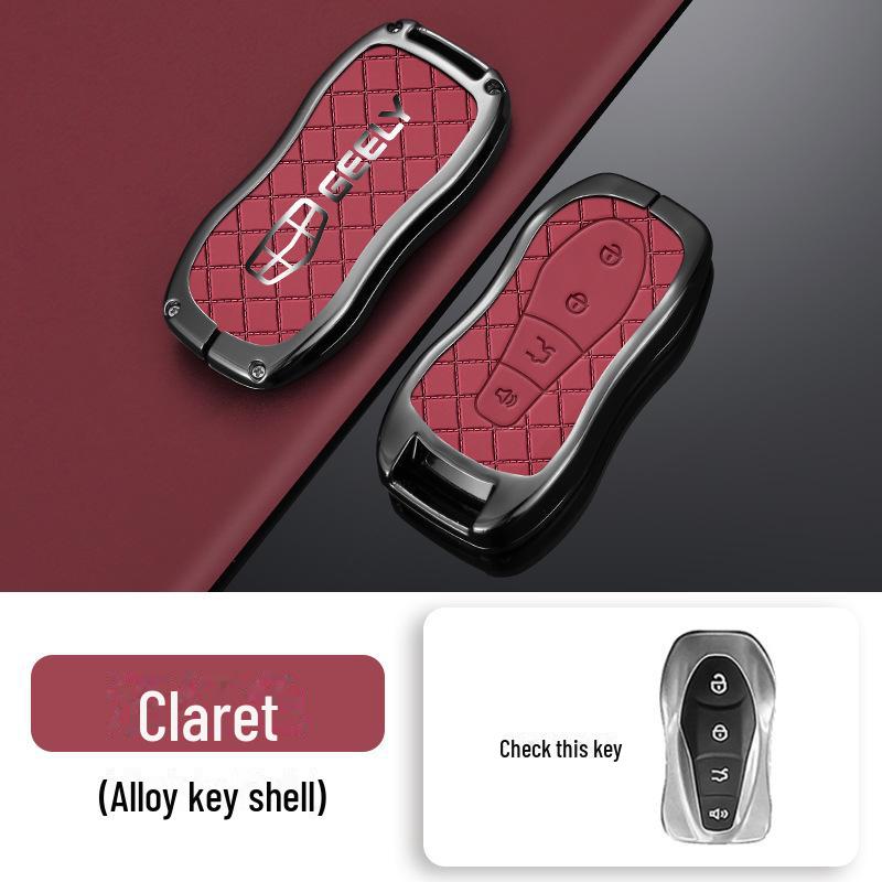 Geely Car Key Alloy Set for Boyue, Dihao, GS, GL, Binrui, Vision, X6, X3, Borui, Binyue