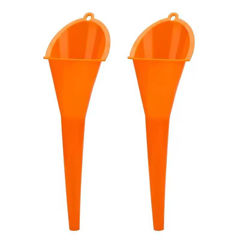 Pâlnie cu tijă lungă pentru mașină, benzină, ulei, unelte de umplere cu combustibil, pâlnie de ulei din plastic, anti-stropire, unelte de alimentare cu combustibil, accesorii auto