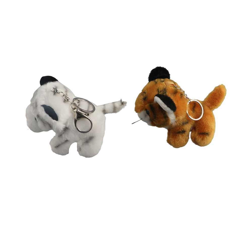 New Year Bag Hanging Ornament Stuffed Toys Car Plush Keyring Tiger Plush Keychain Plush Pendant