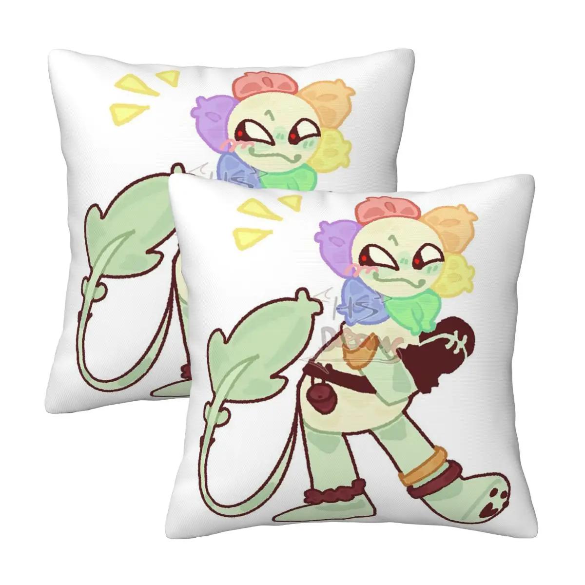 Dandy S World Dandy 2 Pcs Square Pillowcase Pillow Cover Cushion Decor Comfort Throw Pillow For Home Sofa Peach skin 18*18(CM)-2Pcs